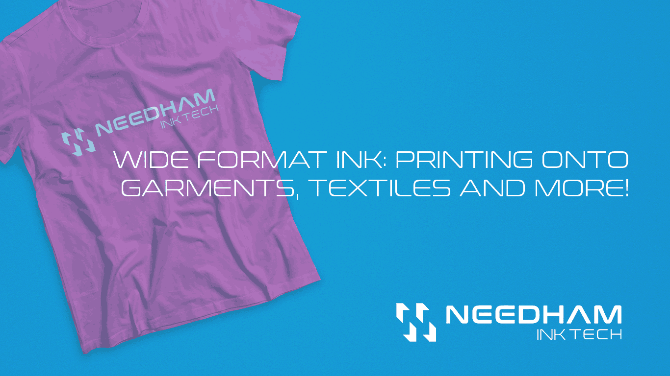 Wide Format Ink Printing onto garments, textiles and more!